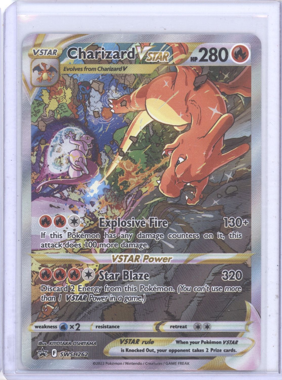 Charizard VSTAR - SWSH262 - SWSH: Sword &amp; Shield Promo Cards (SWSD) 5/8