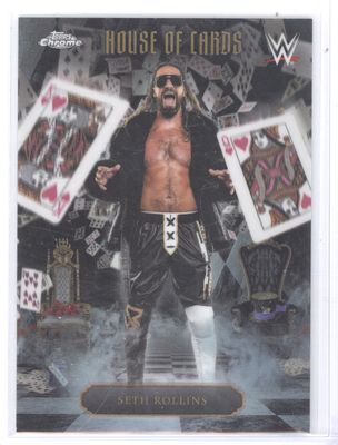 2026 Topps Chrome WWE #HOC-2 Seth Rollins House of Cards