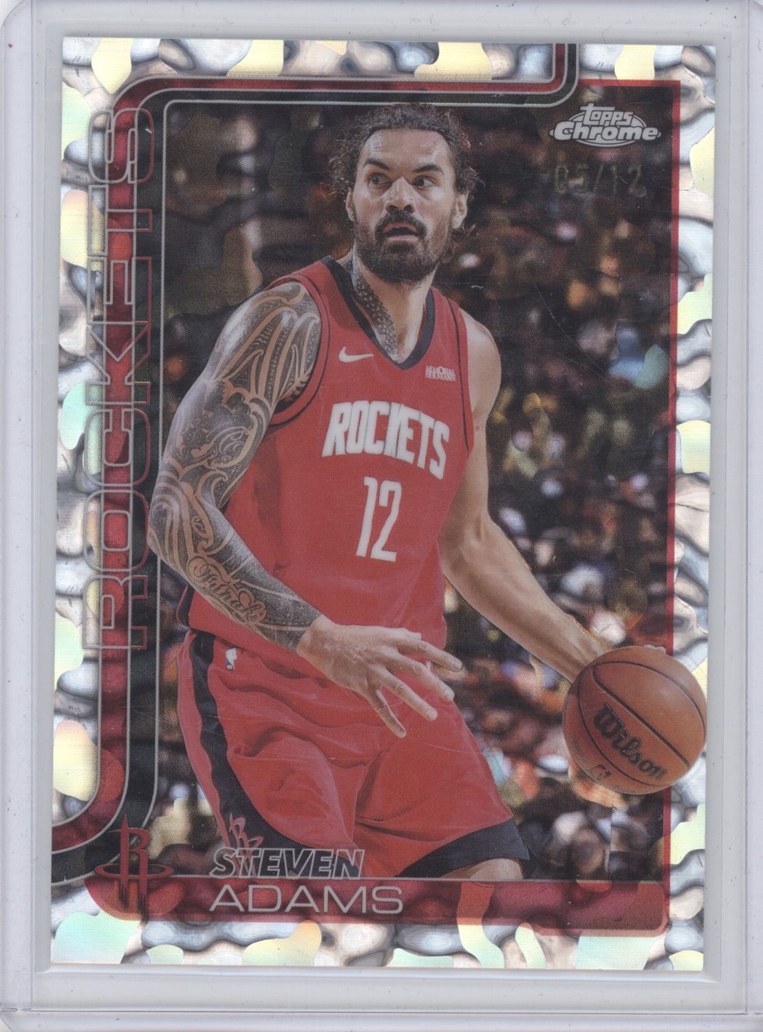 2025-26 Topps Chrome Steven Adams FDI Silver /12