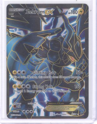 Zekrom EX (97 Full Art) - Next Destinies (NXD) - HP