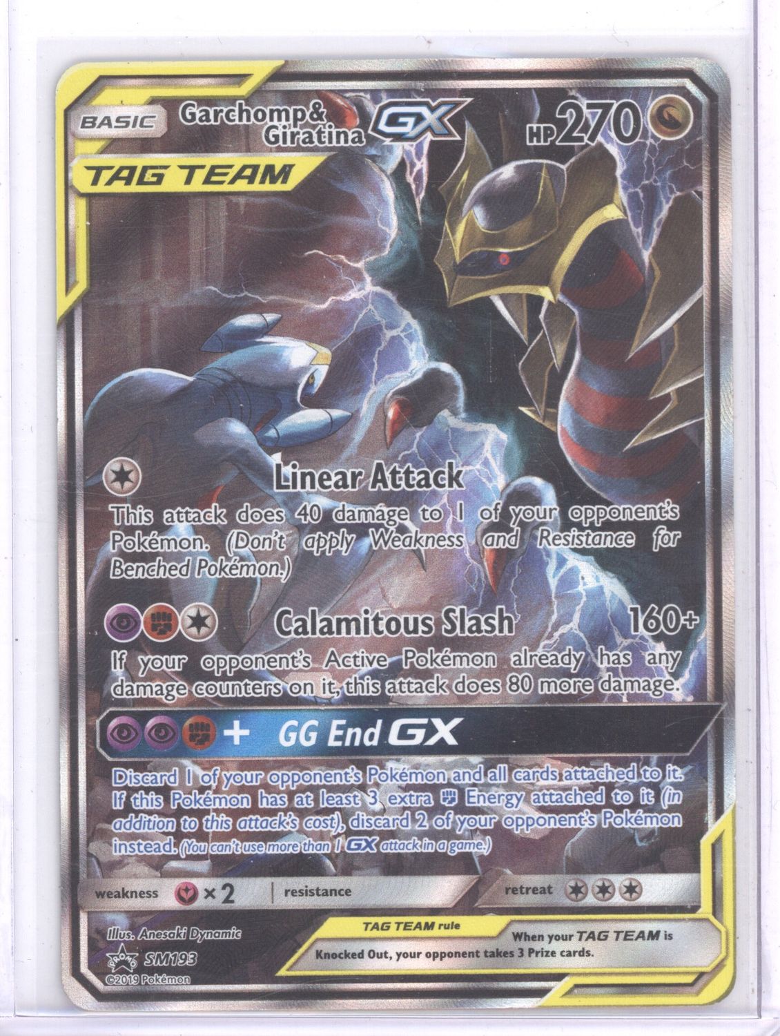 Garchomp &amp; Giratina GX - SM193 - SM Promos (SMP) - HP