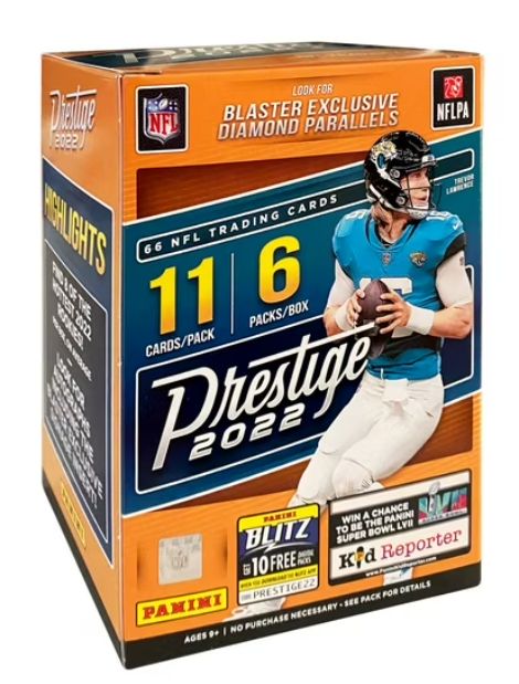2022 Panini Prestige Football Blaster Box