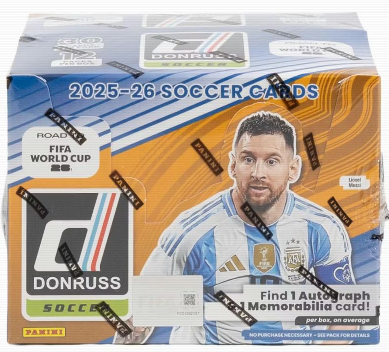 2025/26 Panini Donruss Road to FIFA World Cup Soccer Hobby Box