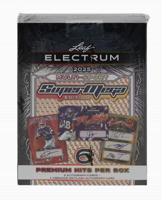 2025 Leaf Electrum Multisport Super Mega Box