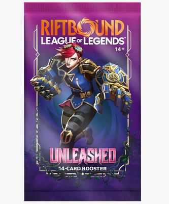 Riftbound Unleashed - Sleeved Booster Pack - Unleashed (UNL)