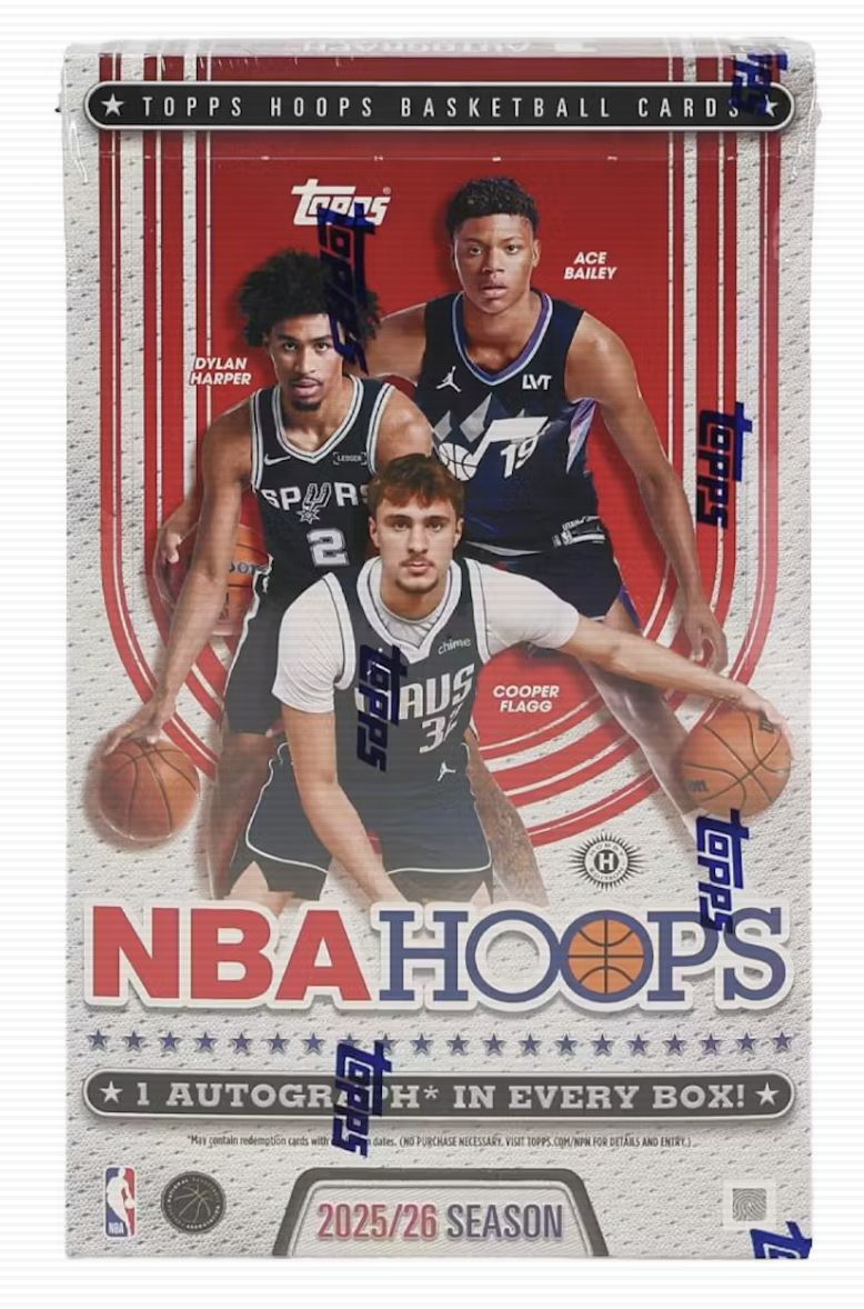 2025/26 Topps Hoops Basketball Hobby Box