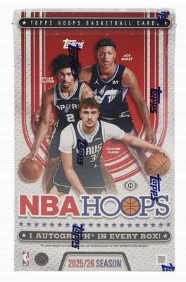 2025/26 Topps Hoops Basketball Hobby Box