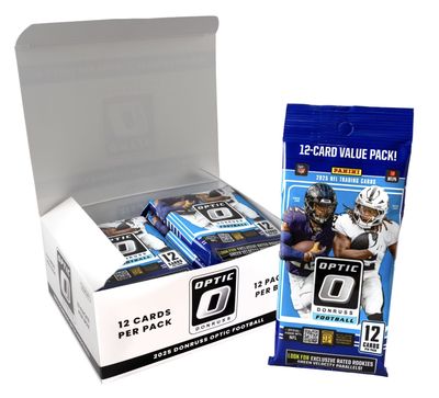 2025 Donruss Optic Football Cello Pack Box (12 packs)