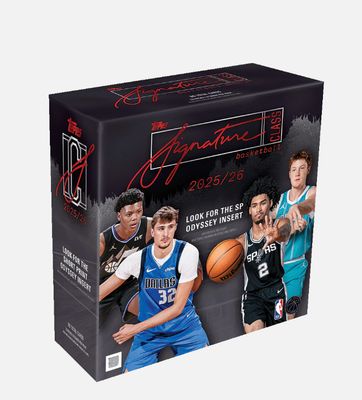 2025-26 Topps Signature Class Basketball - Mega Box