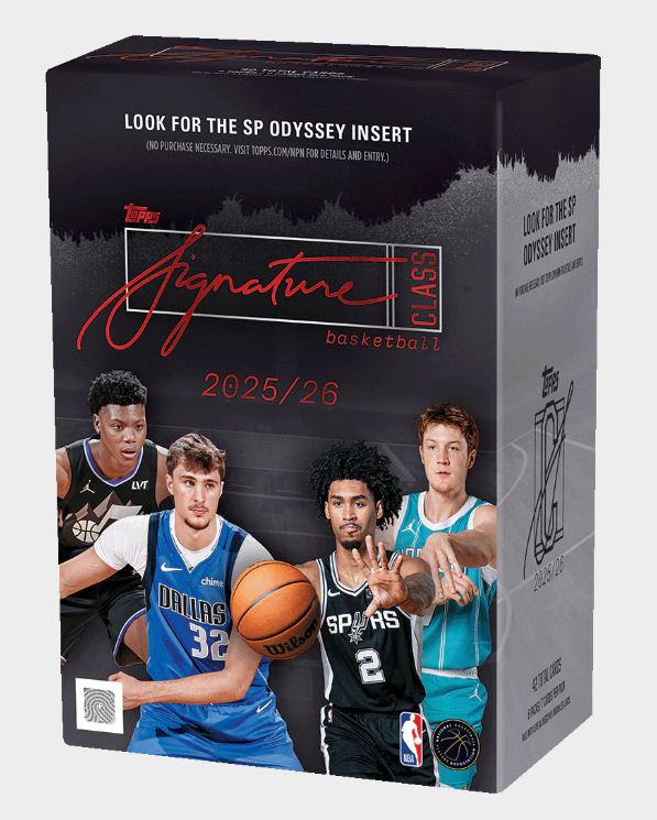 2025-26 Topps Signature Class Basketball - Value Box