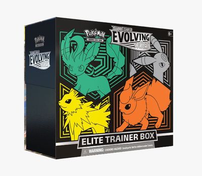Evolving Skies Elite Trainer Box [Flareon/Jolteon/Umbreon/Leafeon] - SWSH07: Evolving Skies (SWSH07)