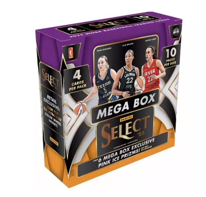 2025 Panini Select WNBA Mega Box
