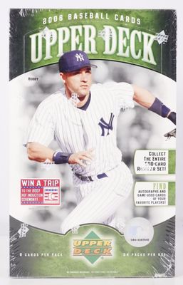 2006 Upper Deck Baseball Hobby Box