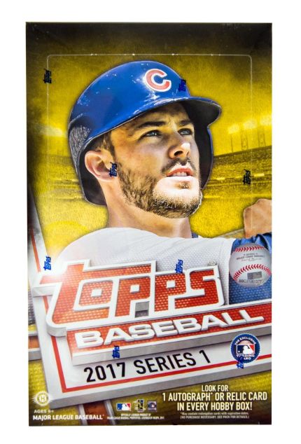 2017 Topps Baseball Series 1 Hobby Box