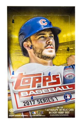 2017 Topps Baseball Series 1 Hobby Box