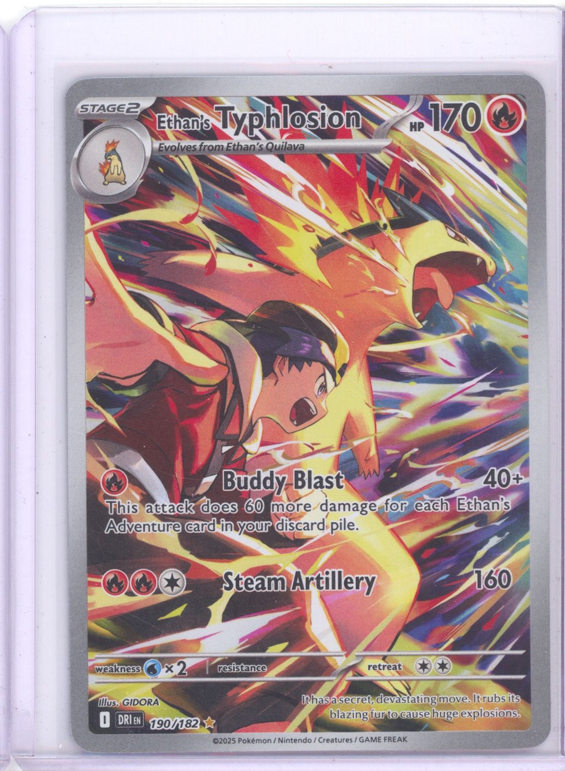 Ethan's Typhlosion - 190/182 - SV10: Destined Rivals (DRI) 6/10