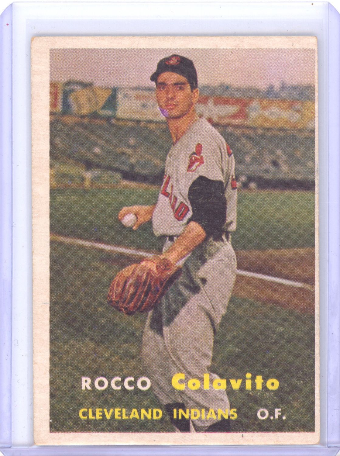 1957 Topps Baseball #212 Rocco Colavito