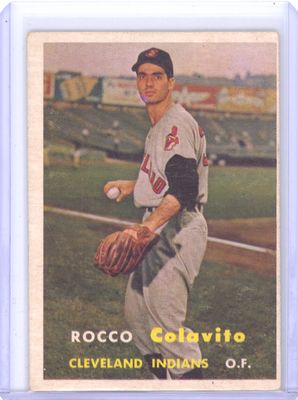 1957 Topps Baseball #212 Rocco Colavito