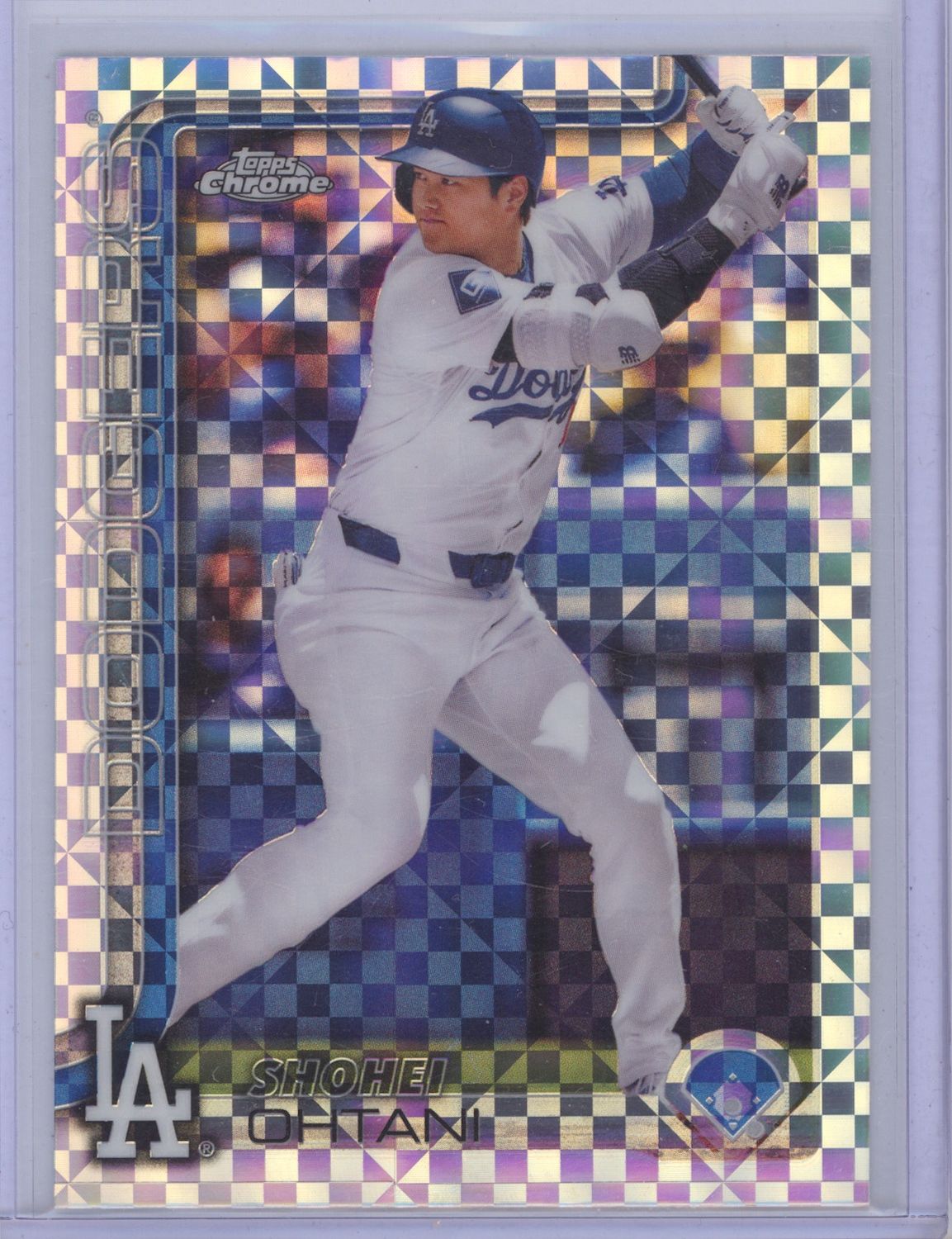 2025 Topps Chrome #1 Shohei Ohtani X-Fractor