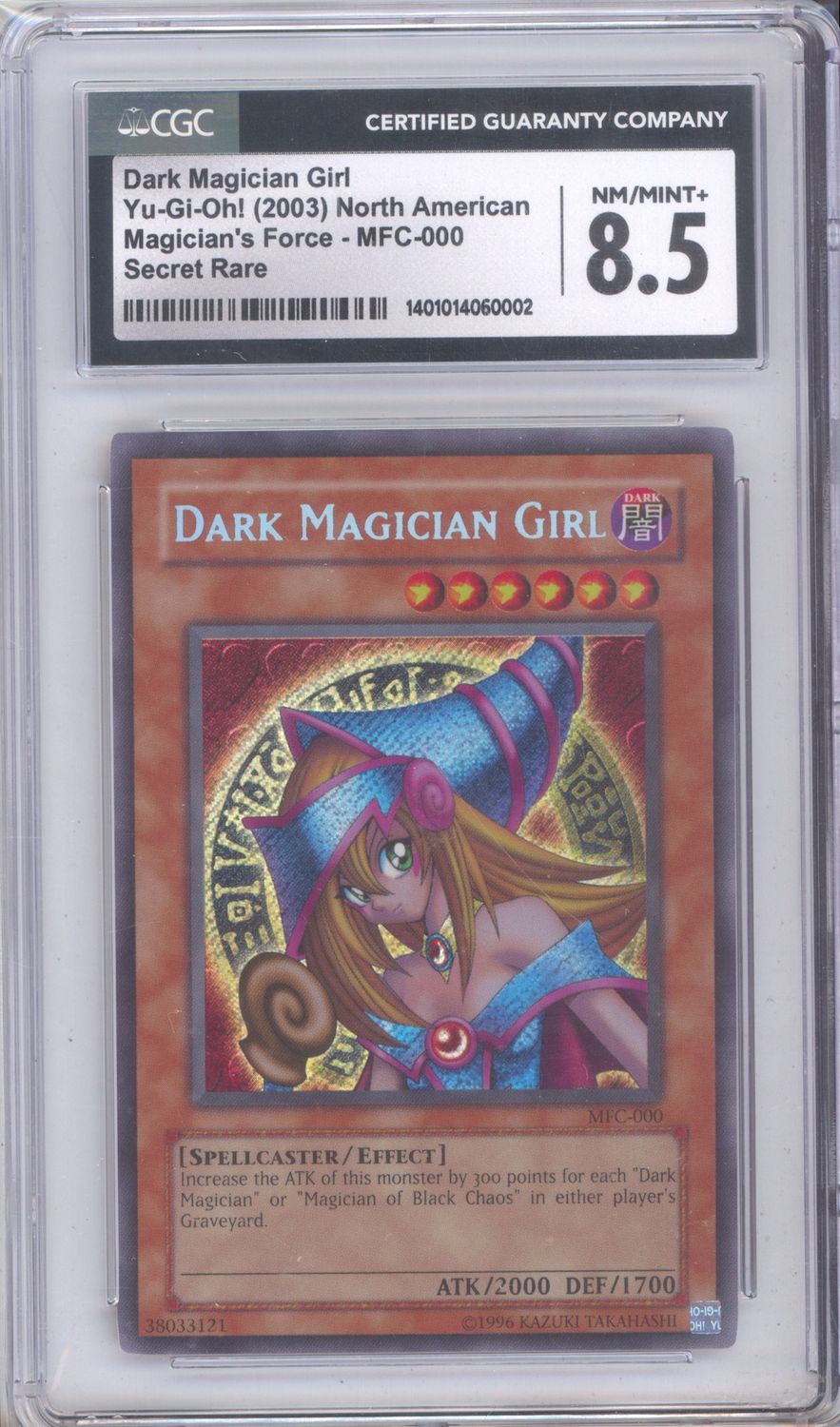Dark Magician Girl - Magician's Force (MFC) CGC 8.5