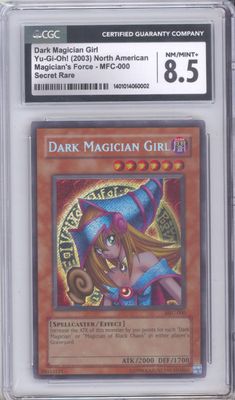 Dark Magician Girl - Magician's Force (MFC) CGC 8.5