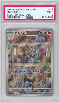 Machoke - 177/165 - SV: Scarlet &amp; Violet 151 (MEW) PSA 9