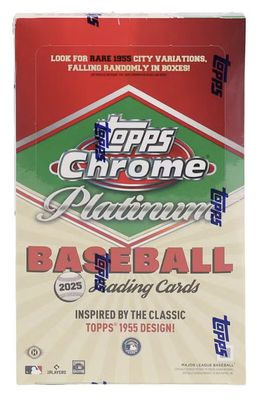 2025 Topps Chrome Platinum '55 Baseball Hobby Box