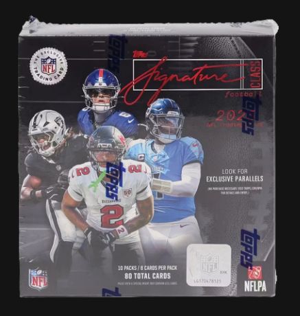 2025 Topps Signature Class Football Mega Box