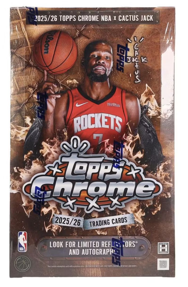 2025/26 Topps Chrome Cactus Jack Basketball Hobby Box