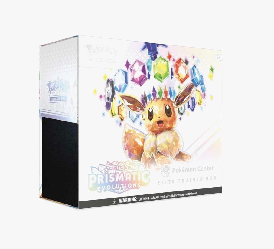 Prismatic Evolutions Pokemon Center Elite Trainer Box (Exclusive) - SV: Prismatic Evolutions (PRE)