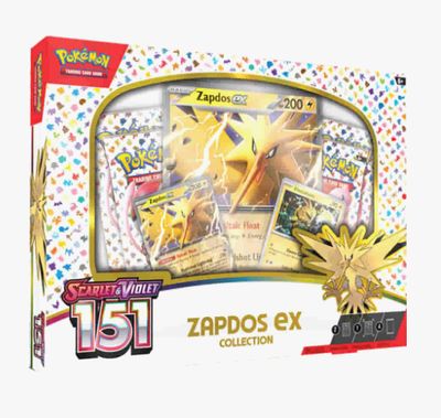 151: Zapdos ex Collection - SV: Scarlet &amp; Violet 151 (MEW)
