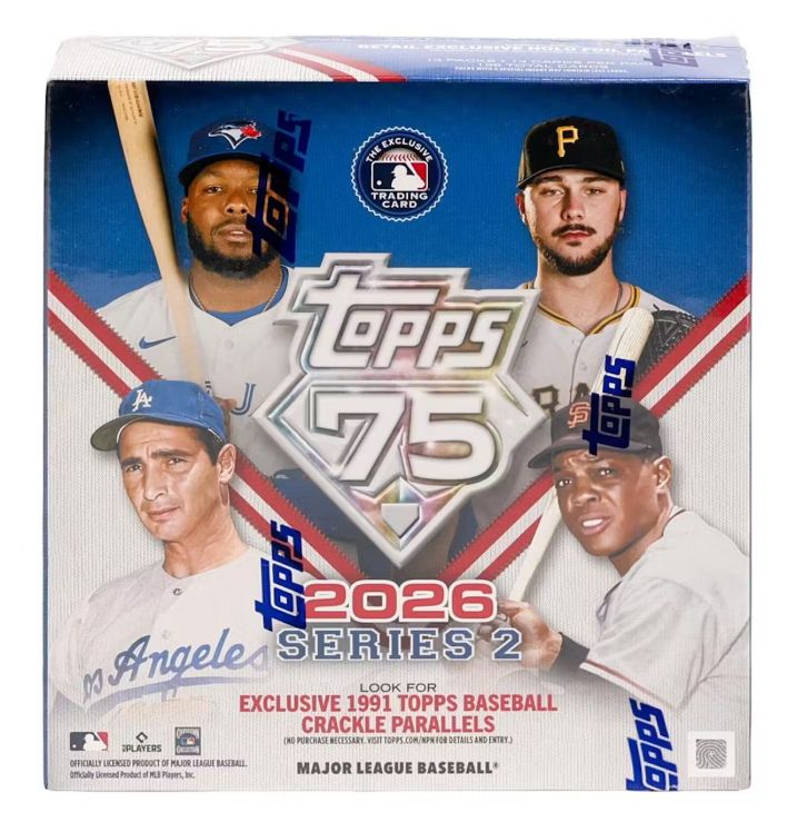 2026 Topps Series 2 Baseball Mega Box