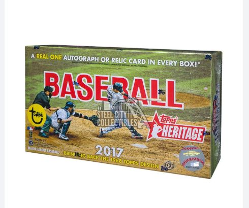 2017 Topps Baseball Herritage Hobby Box