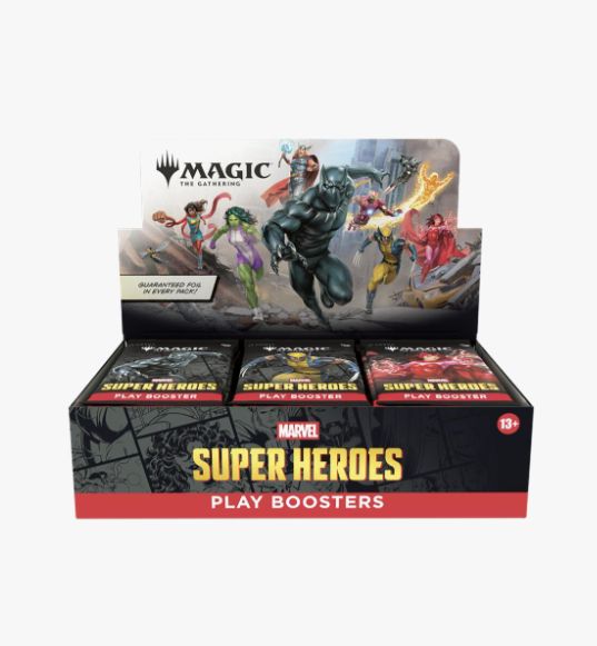 Marvel Super Heroes - Play Booster Display - Marvel Super Heroes (MSH)
