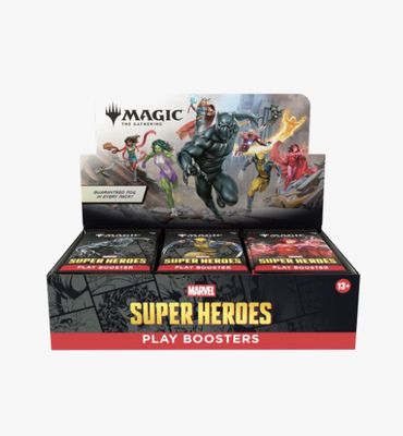 Marvel Super Heroes - Play Booster Display - Marvel Super Heroes (MSH)