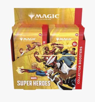 Magic the Gathering - Marvel Super Heroes - Collector Booster Display - Marvel Super Heroes (MSH)