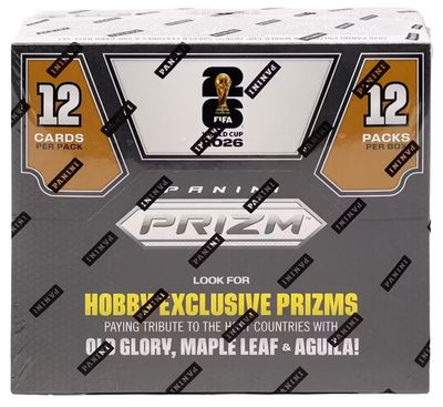 2026 Panini Prizm FIFA World Cup Soccer Hobby Box