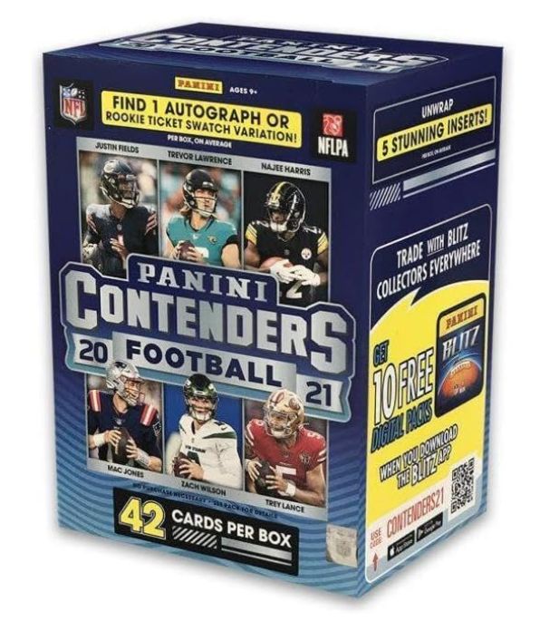 2021 Panini Contenders Football Blaster Box