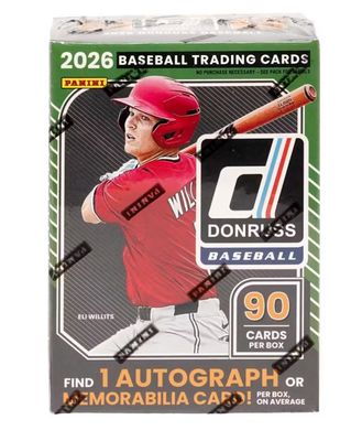 2026 Panini Donruss Baseball Blaster Box