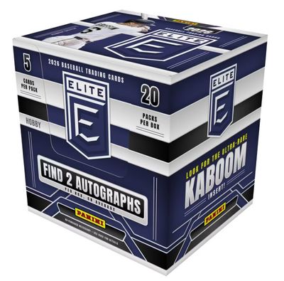 2026 Panini Donruss Elite Baseball Hobby Box