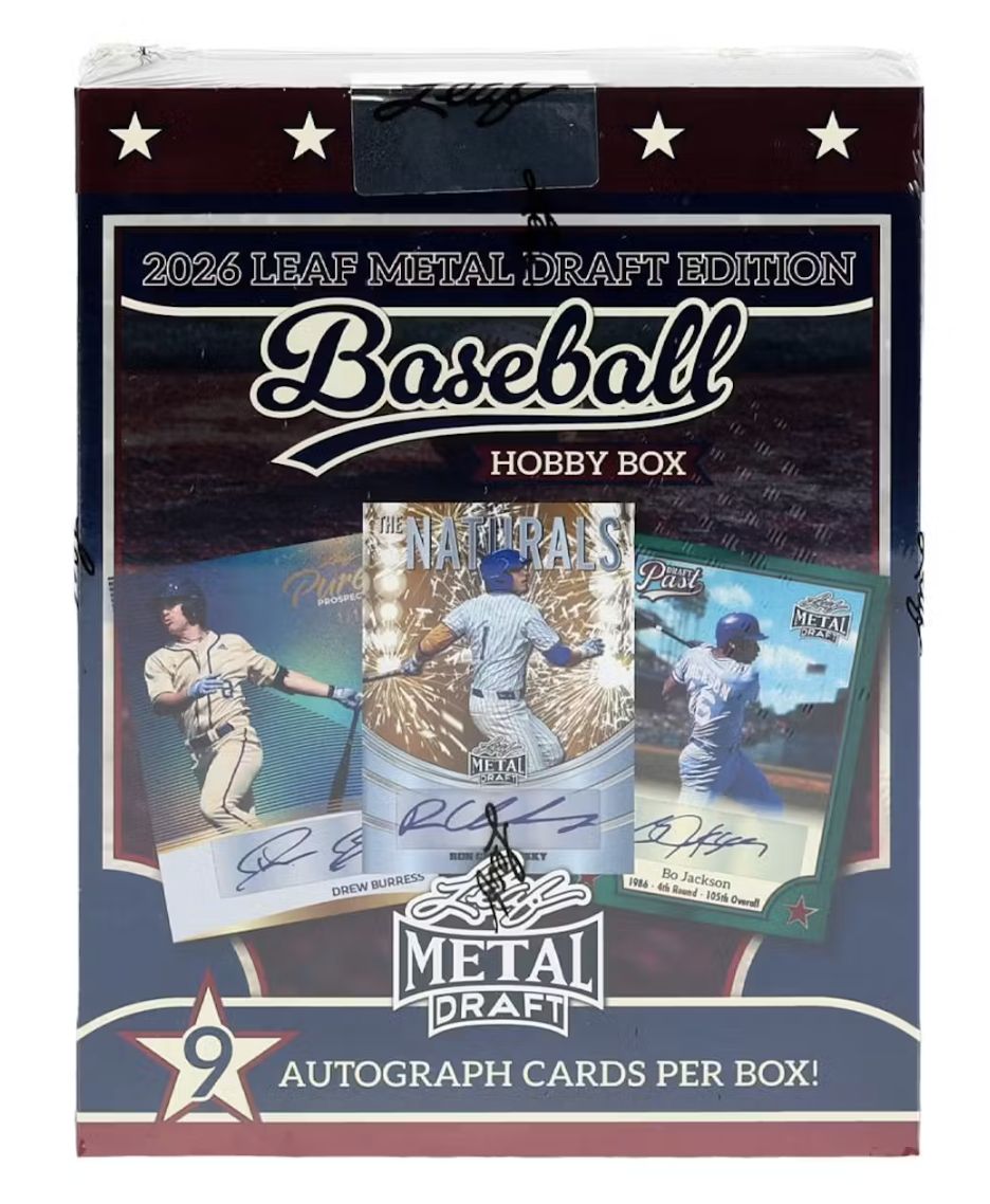 2026 Leaf Metal Draft Baseball Hobby Box