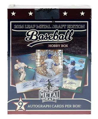 2026 Leaf Metal Draft Baseball Hobby Box