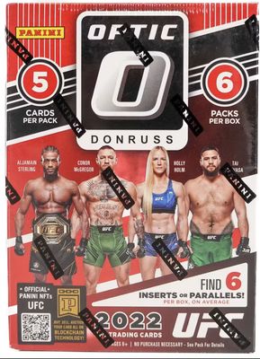 2022 Panini Donruss Optic UFC Blaster Box