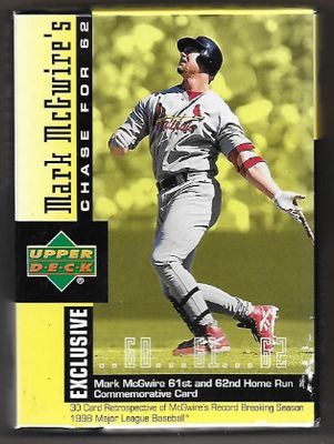 Upper Deck Mark McGwire's Exclusive Trading Card Box