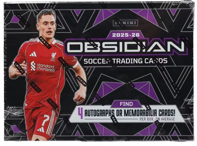 2025/26 Panini Obsidian Soccer Hobby Box