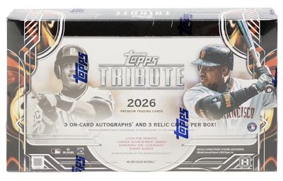 2026 Topps Tribute Baseball Hobby Box