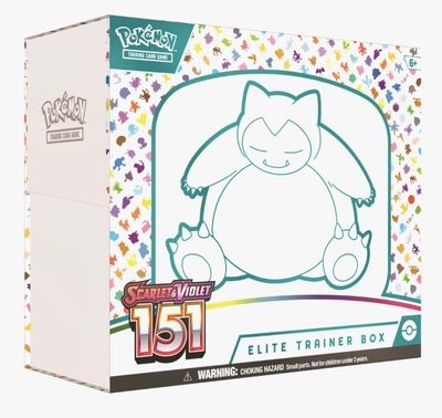151 Elite Trainer Box - SV: Scarlet &amp; Violet 151 (MEW)