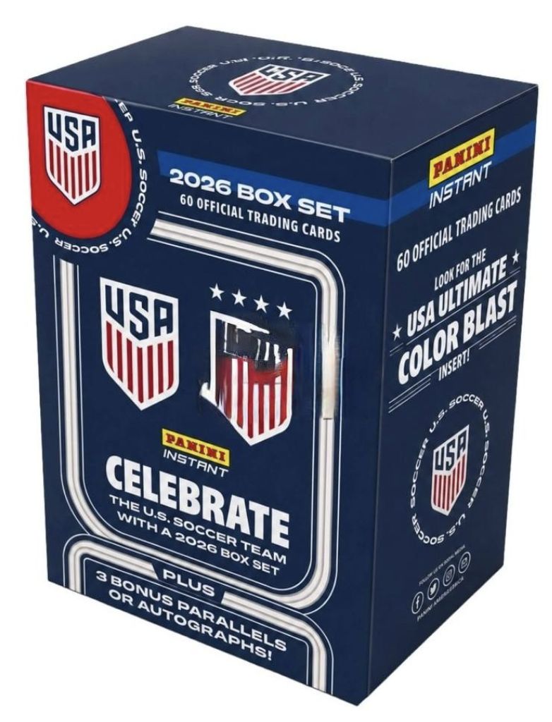 2026 Panini Instant USMNT and USWNT Soccer Box Set