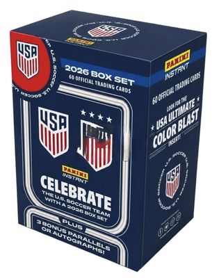 2026 Panini Instant USMNT and USWNT Soccer Box Set