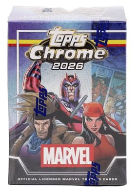 2026 Topps Marvel Comics Chrome Blaster Box